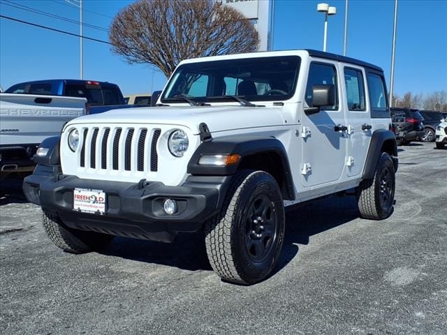 used 2019 Jeep Wrangler car, priced at $19,900