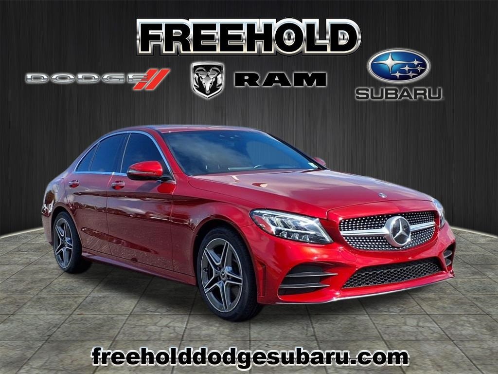 used 2021 Mercedes-Benz C-Class car, priced at $23,900