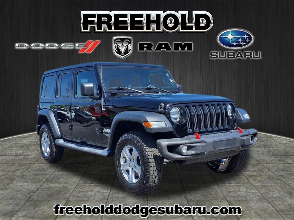 used 2018 Jeep Wrangler car, priced at $24,900