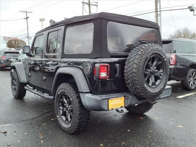 used 2021 Jeep Wrangler car, priced at $30,900