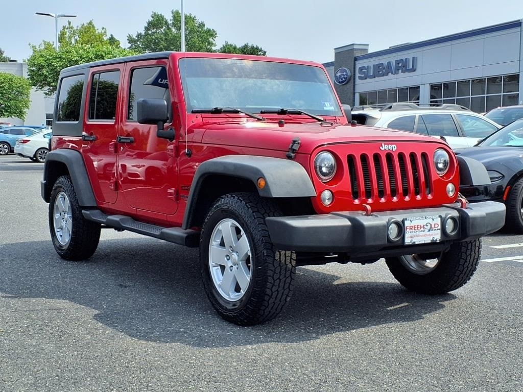used 2014 Jeep Wrangler car, priced at $14,900