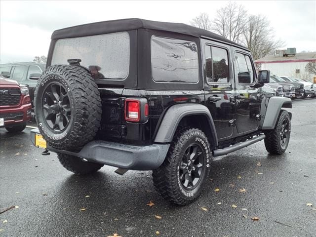 used 2021 Jeep Wrangler car, priced at $30,900