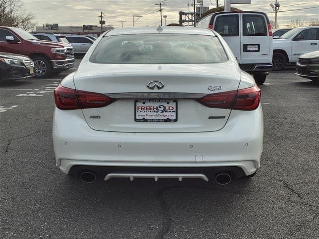 used 2021 INFINITI Q50 car, priced at $27,500