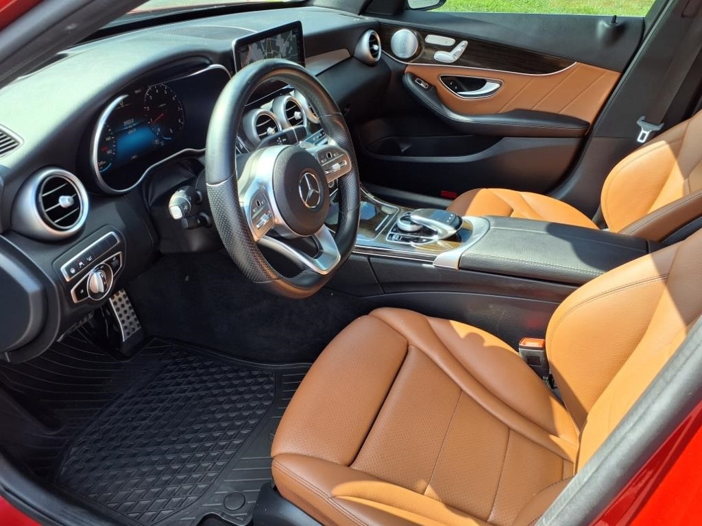 used 2021 Mercedes-Benz C-Class car, priced at $23,900