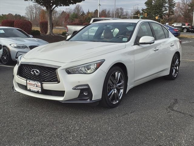 used 2021 INFINITI Q50 car, priced at $27,500