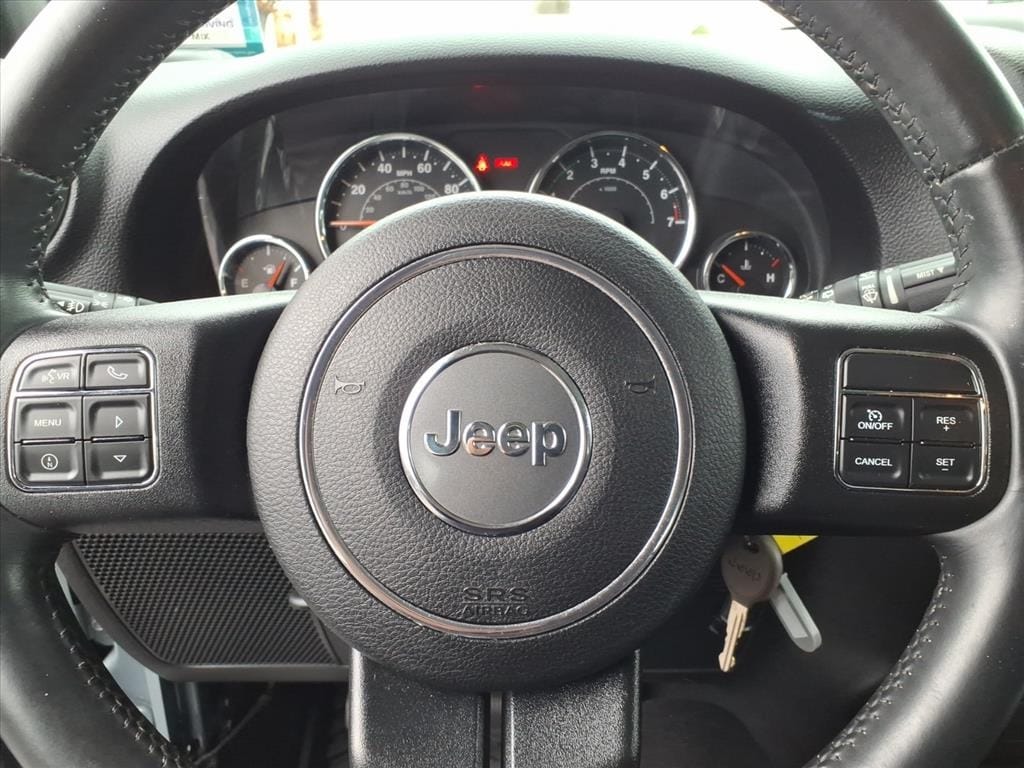 used 2015 Jeep Wrangler car, priced at $16,500