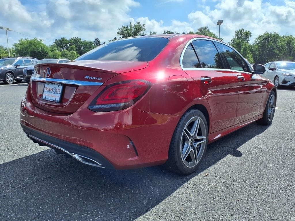 used 2021 Mercedes-Benz C-Class car, priced at $23,900