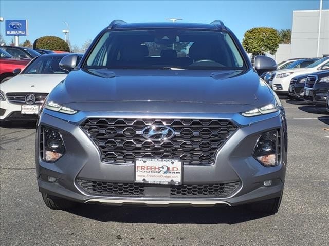 used 2019 Hyundai Santa Fe car, priced at $19,900