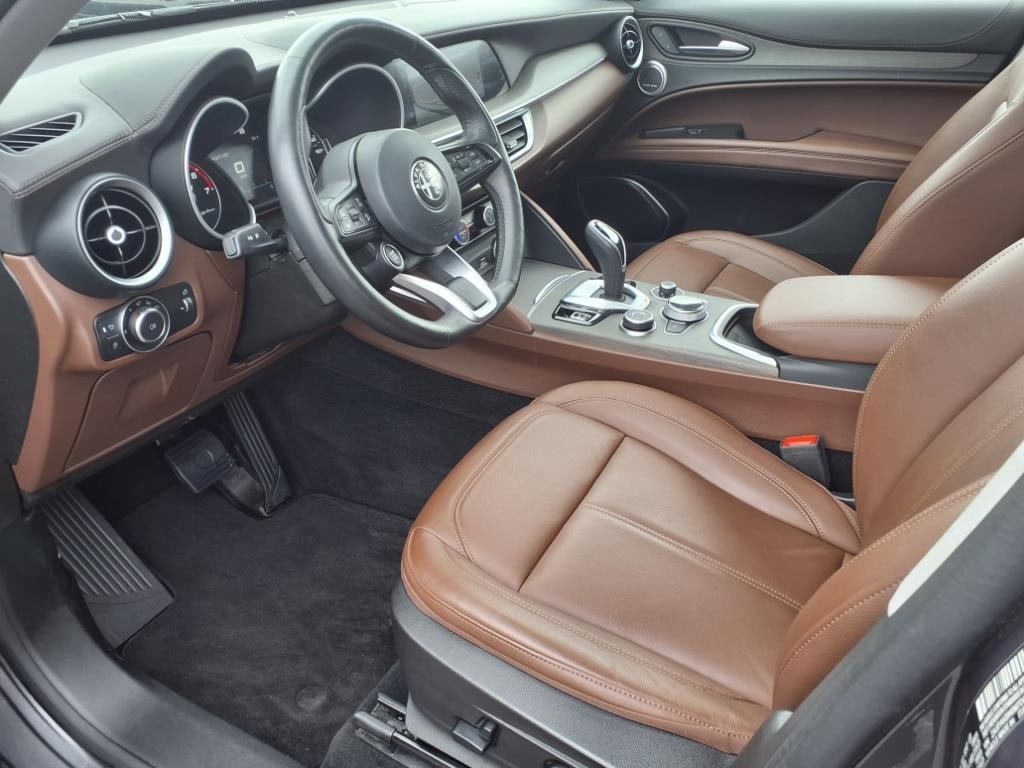 used 2021 Alfa Romeo Stelvio car, priced at $24,900