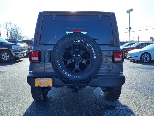 used 2021 Jeep Wrangler car, priced at $29,900