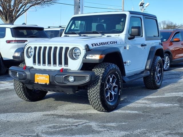 used 2021 Jeep Wrangler car, priced at $31,500