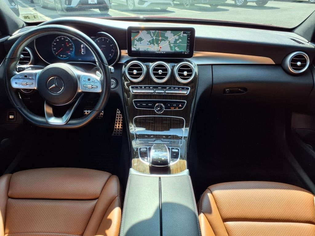used 2021 Mercedes-Benz C-Class car, priced at $23,900