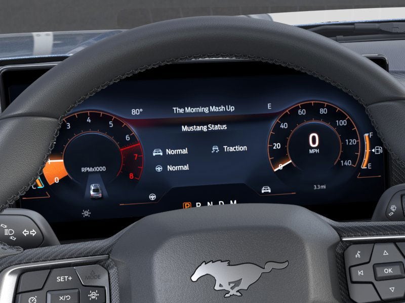 new 2025 Ford Mustang car, priced at $33,910