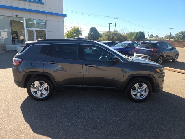 used 2022 Jeep Compass car, priced at $18,956