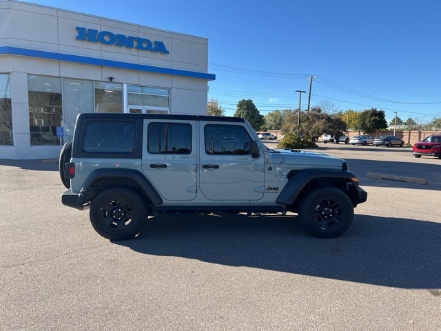 used 2024 Jeep Wrangler car, priced at $32,555