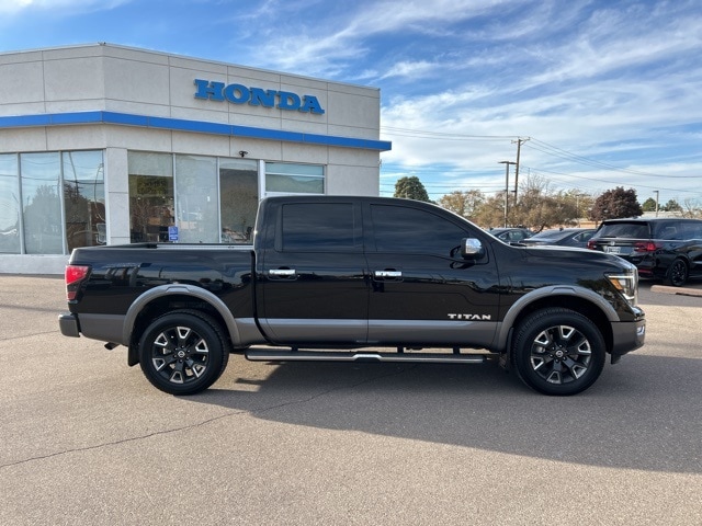 used 2021 Nissan Titan car, priced at $41,444