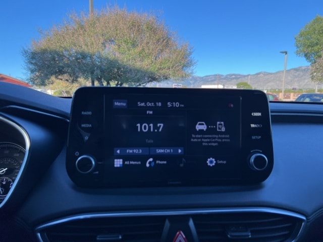 used 2021 Hyundai Santa Fe car, priced at $21,777