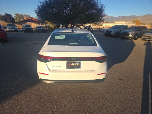 new 2025 Honda Accord car, priced at $32,165