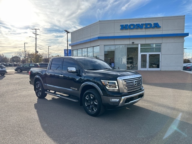 used 2021 Nissan Titan car, priced at $41,444