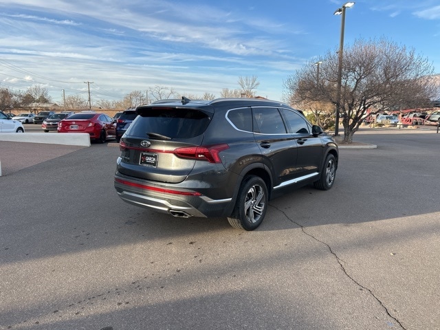 used 2021 Hyundai Santa Fe car, priced at $24,959