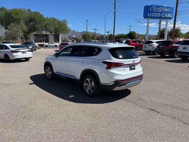 used 2021 Hyundai Santa Fe car, priced at $21,777