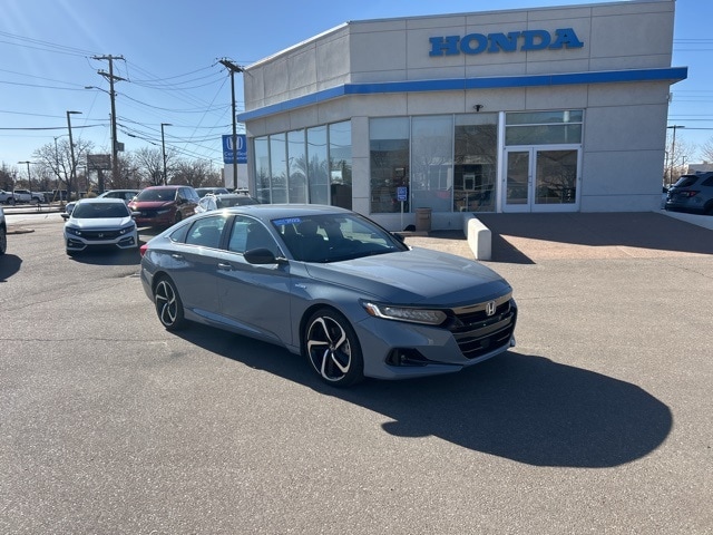 used 2022 Honda Accord Hybrid car, priced at $28,555