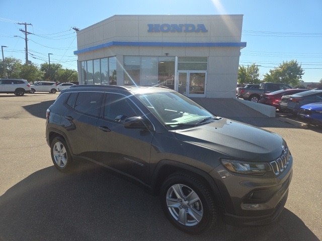 used 2022 Jeep Compass car, priced at $18,956