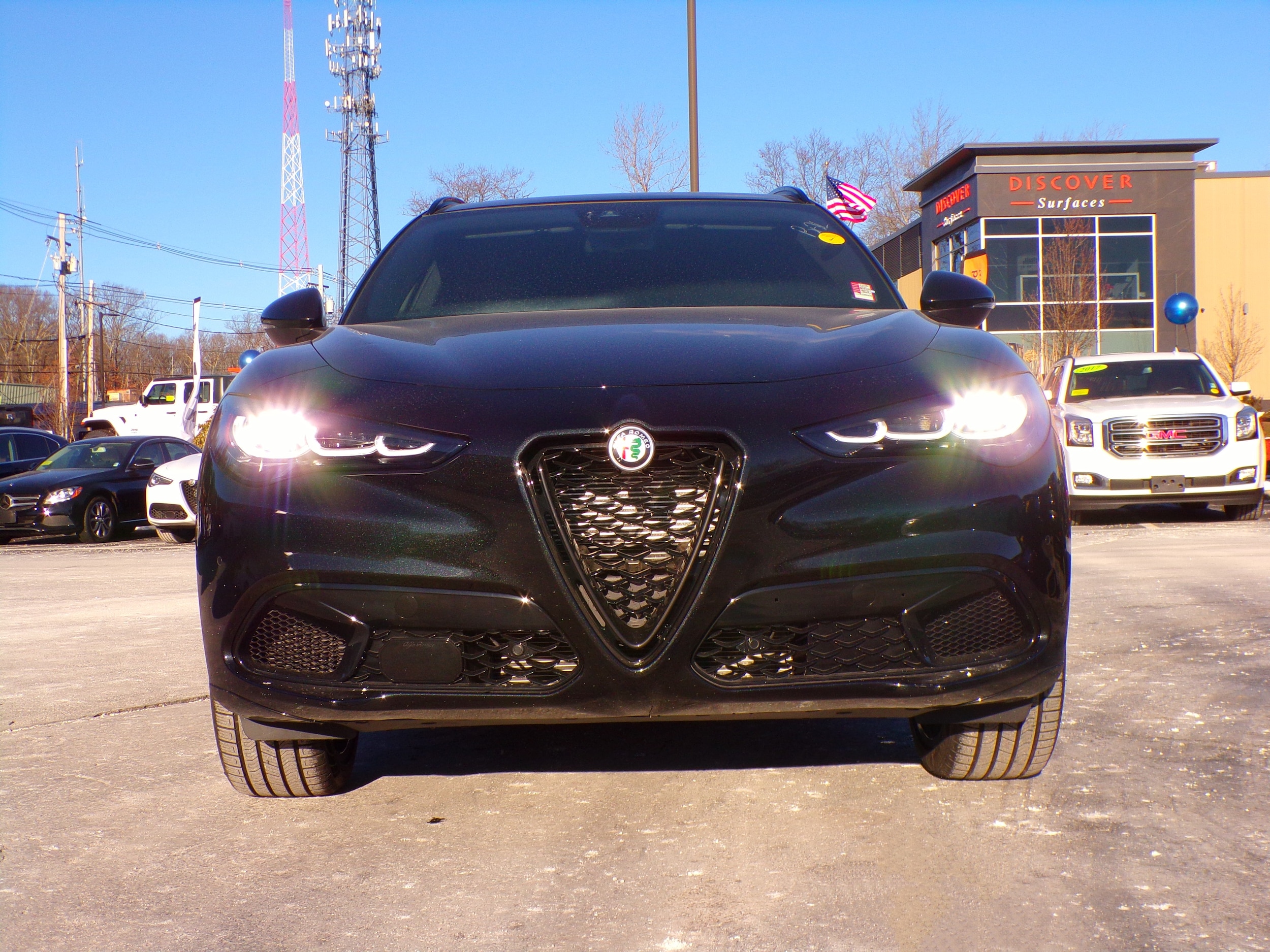 new 2024 Alfa Romeo Stelvio car, priced at $54,080