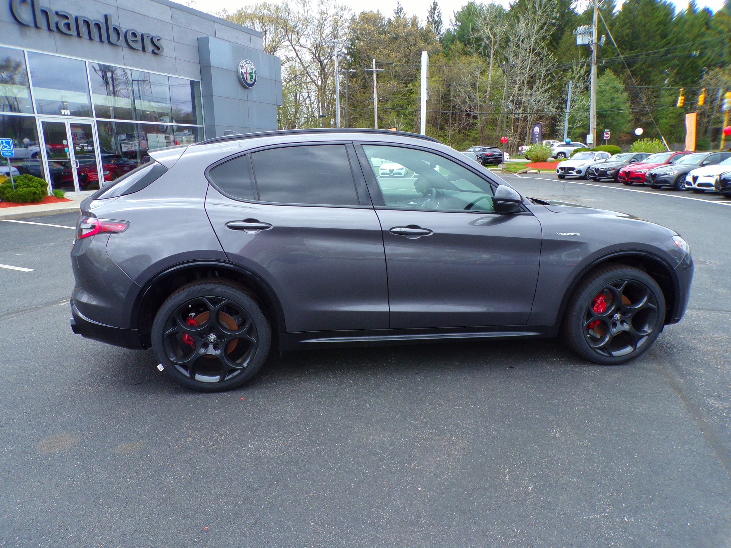 new 2024 Alfa Romeo Stelvio car, priced at $54,830