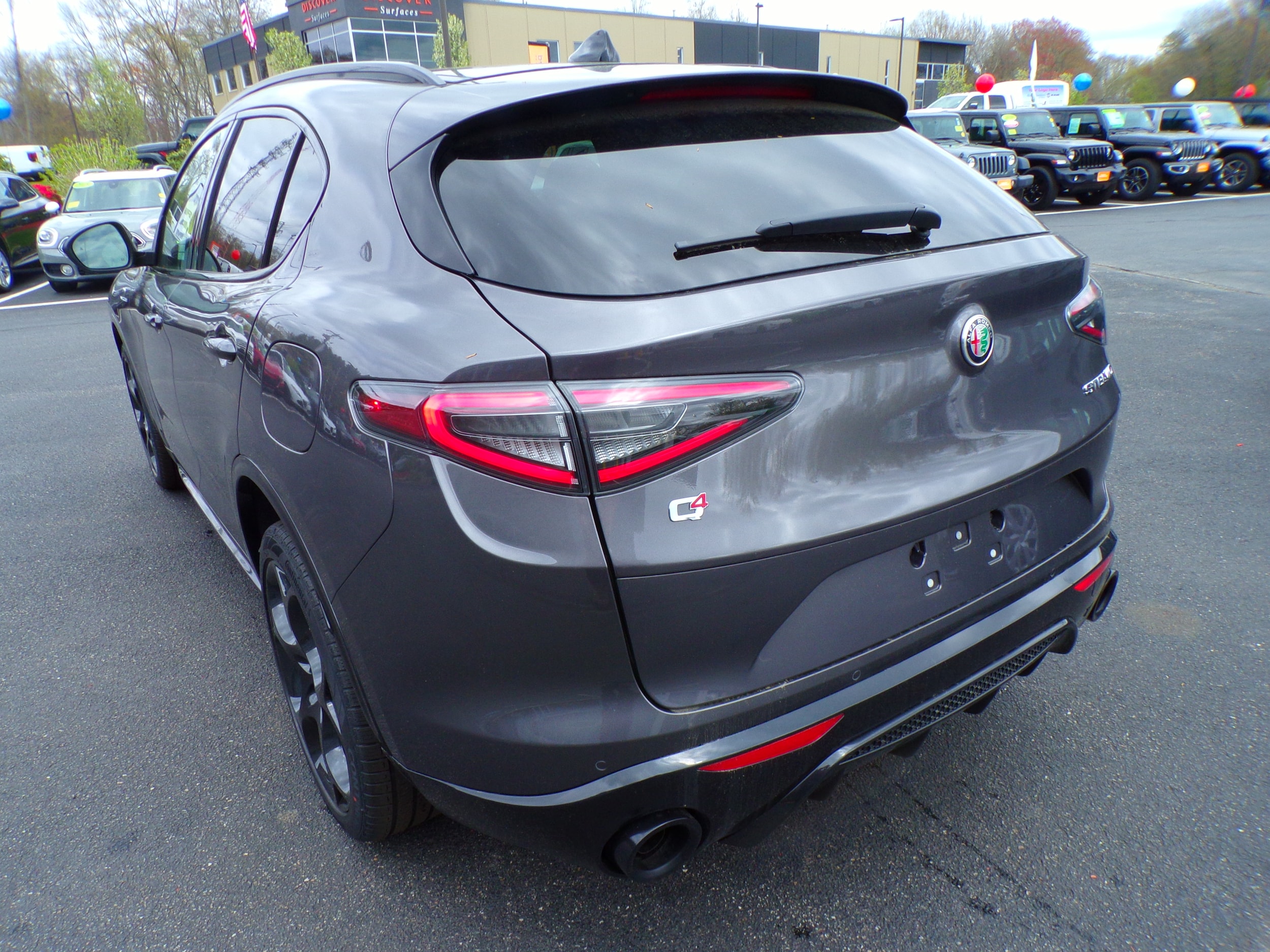 new 2024 Alfa Romeo Stelvio car, priced at $54,830