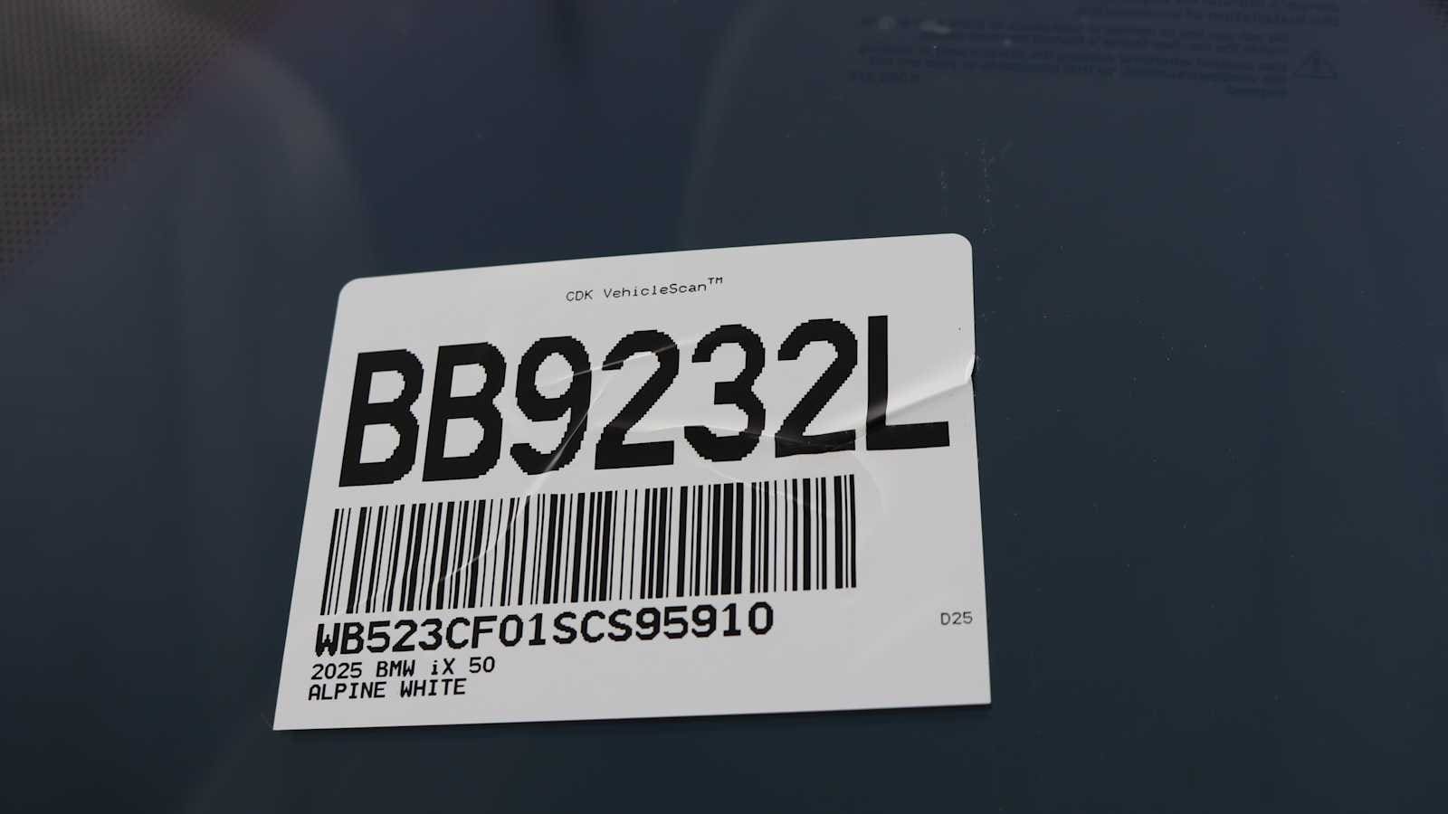 used 2025 BMW iX car, priced at $81,898