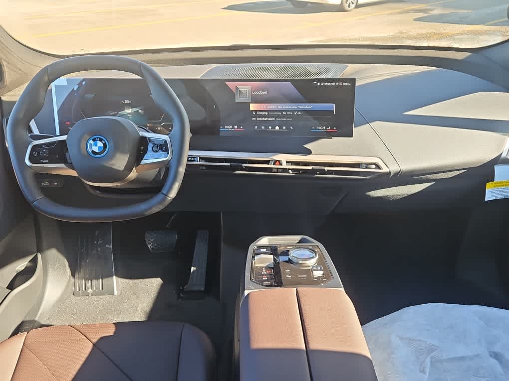 new 2025 BMW iX car, priced at $95,825