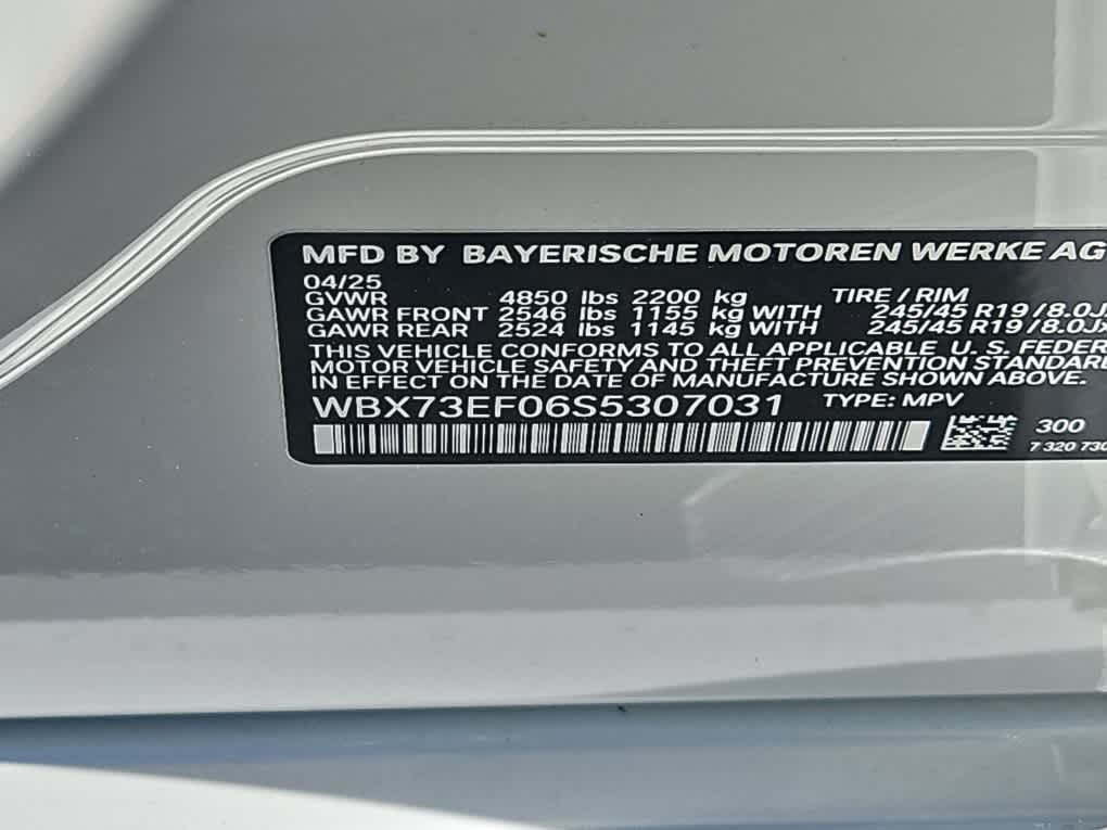 new 2025 BMW X1 car, priced at $50,750