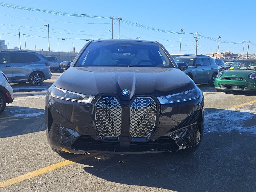 new 2025 BMW iX car, priced at $95,825