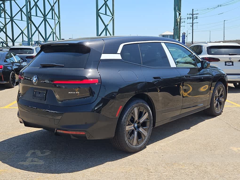 new 2025 BMW iX car, priced at $95,390