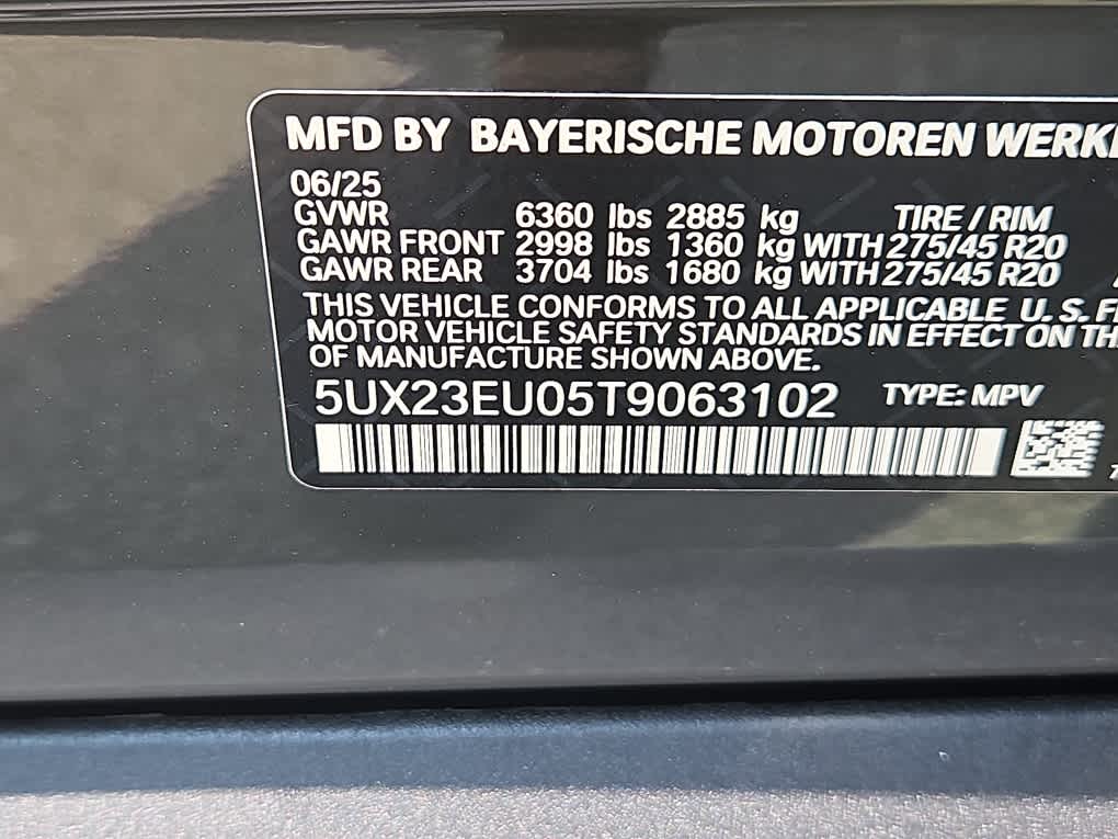 new 2026 BMW X5 car, priced at $80,800
