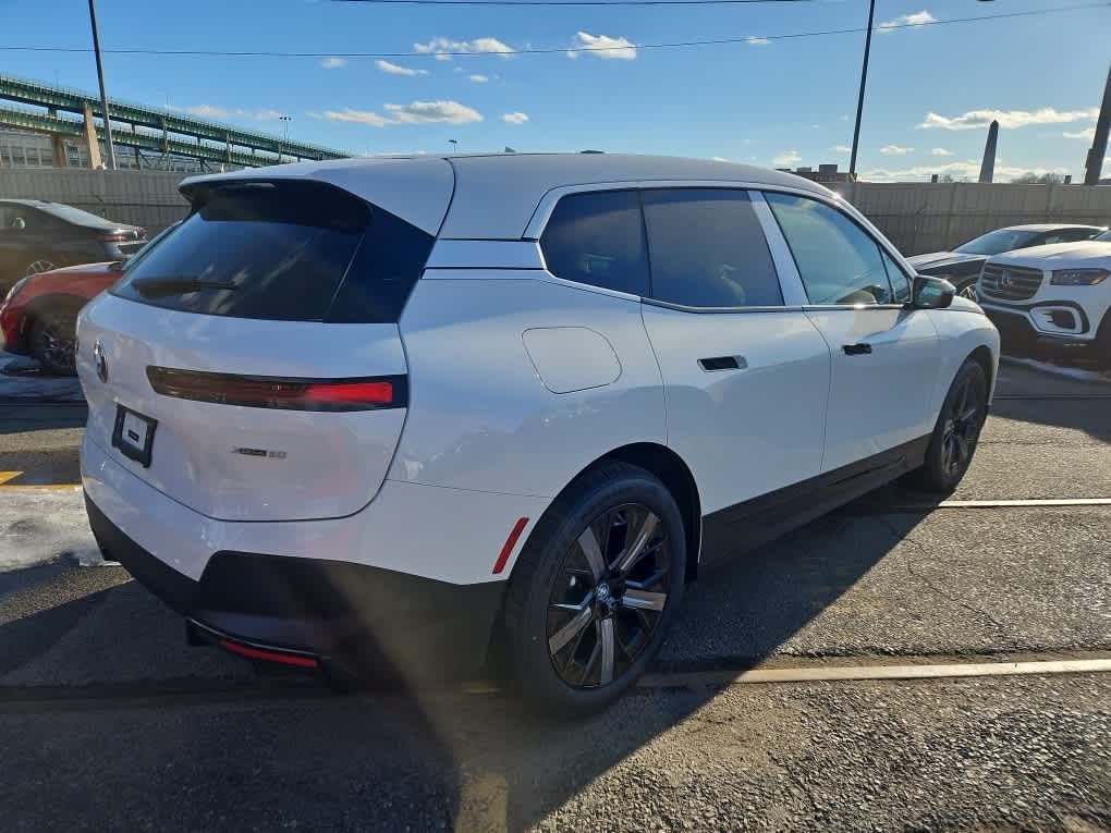 new 2025 BMW iX car, priced at $94,625