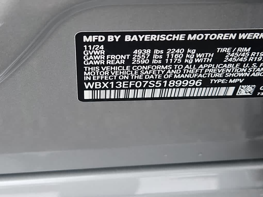 new 2025 BMW X1 car, priced at $57,090