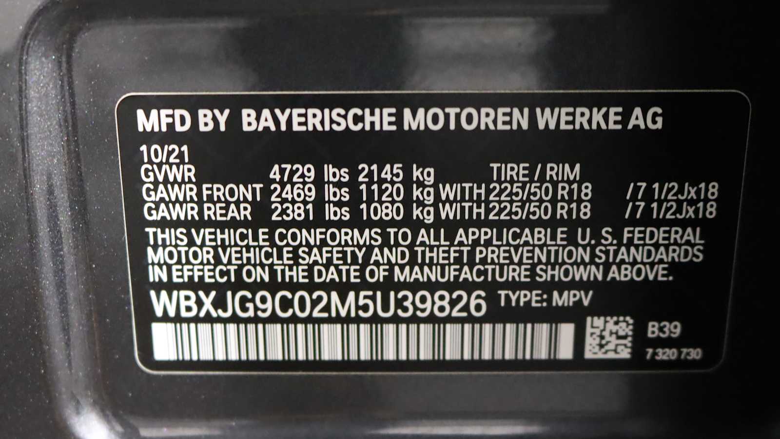 used 2021 BMW X1 car, priced at $27,698