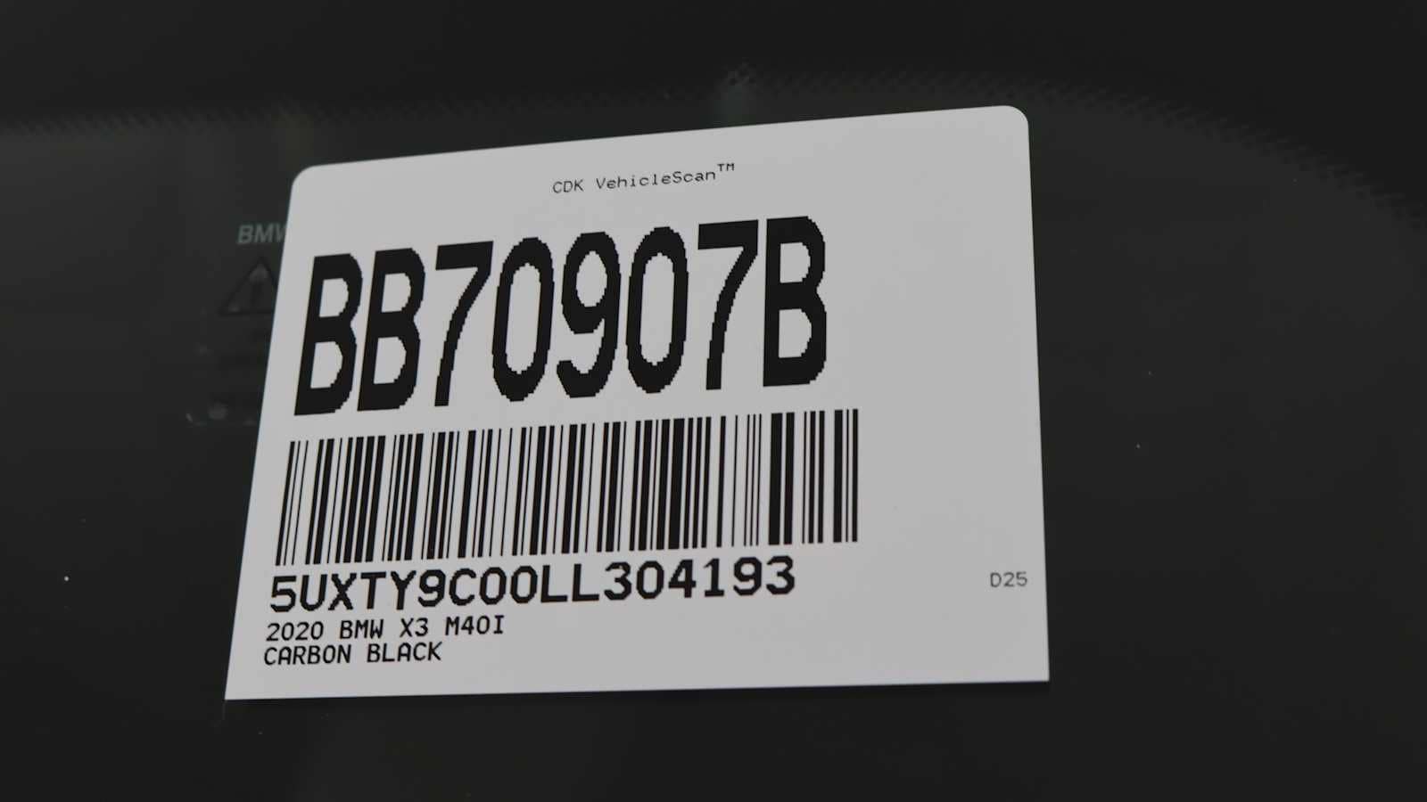 used 2020 BMW X3 car, priced at $32,698