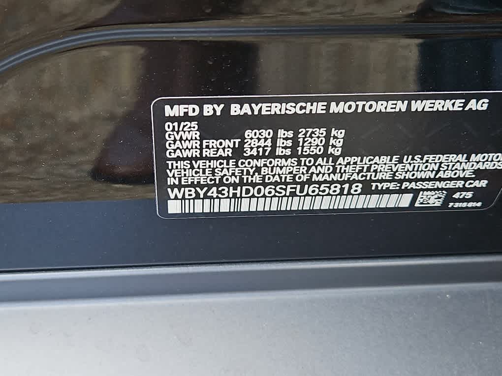 new 2025 BMW i4 car, priced at $67,325