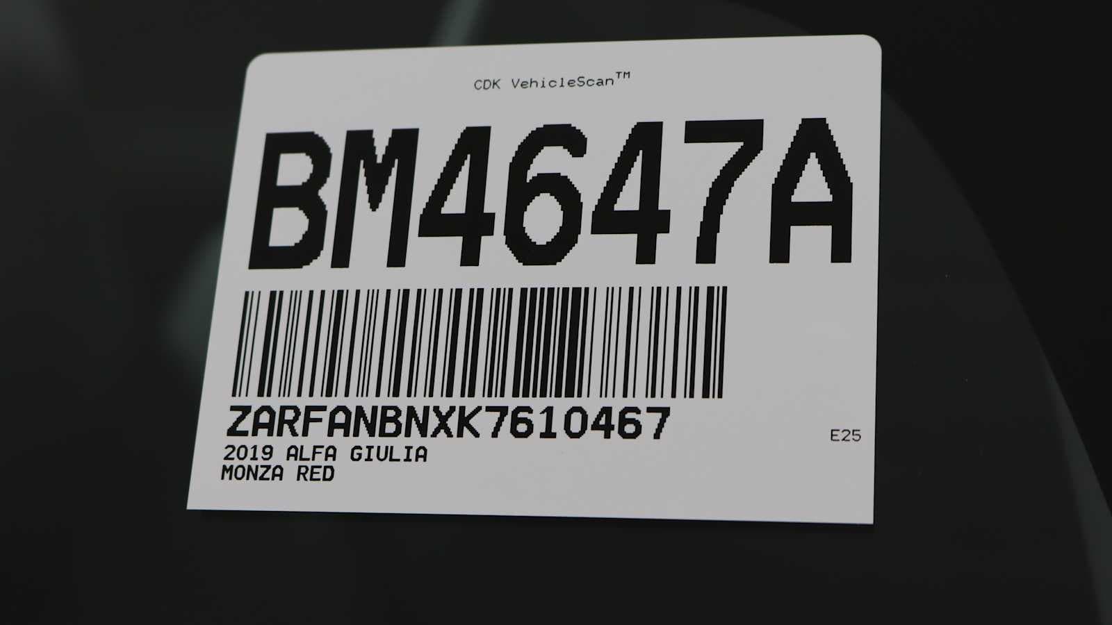 used 2019 Alfa Romeo Giulia car, priced at $23,698