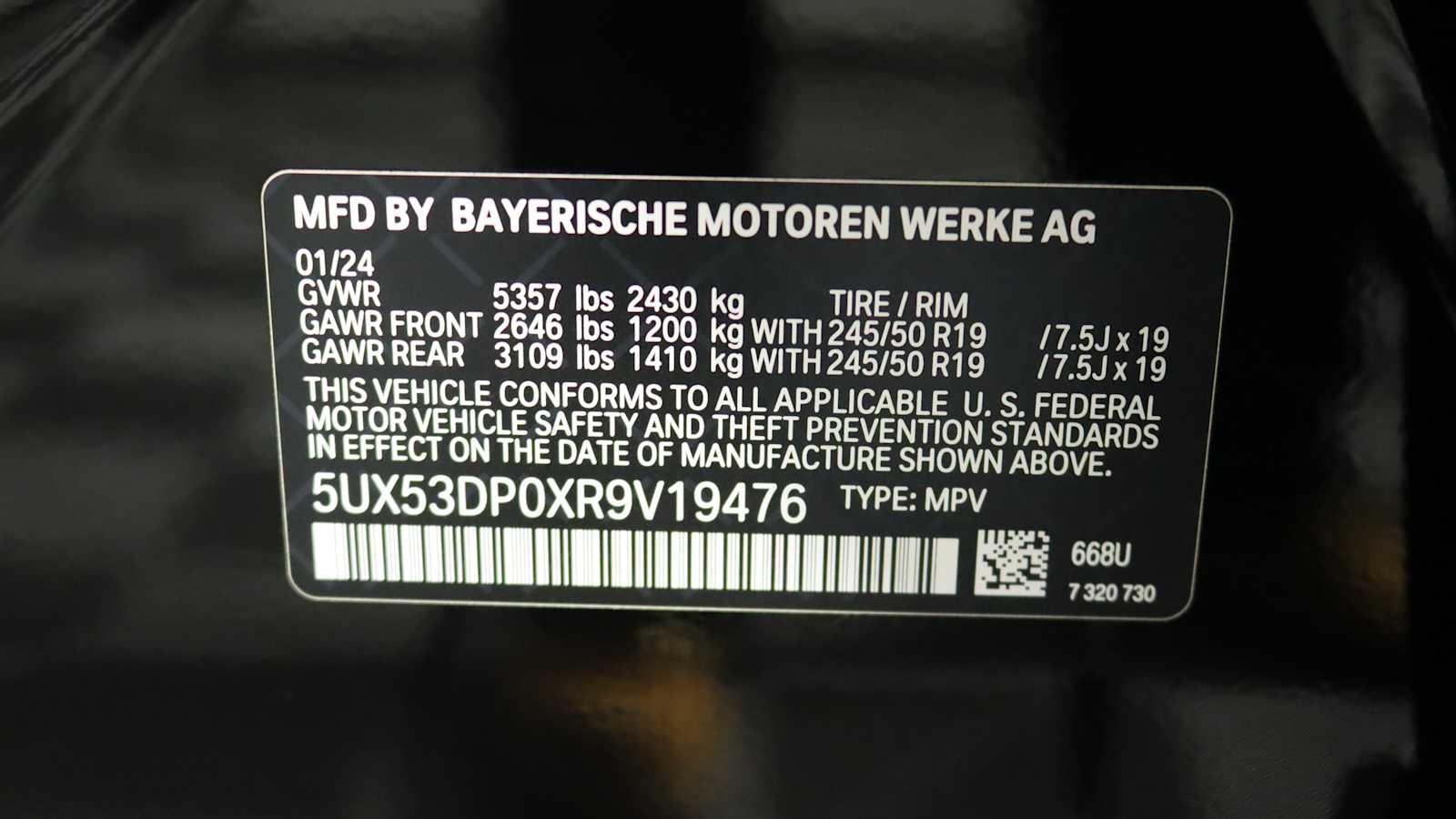 used 2024 BMW X3 car, priced at $45,698