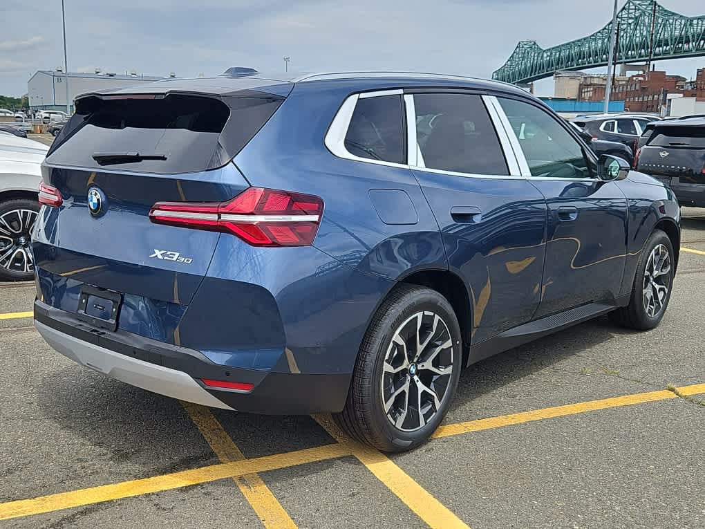 new 2025 BMW X3 car, priced at $59,235