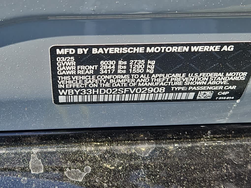 new 2025 BMW i4 car, priced at $75,825