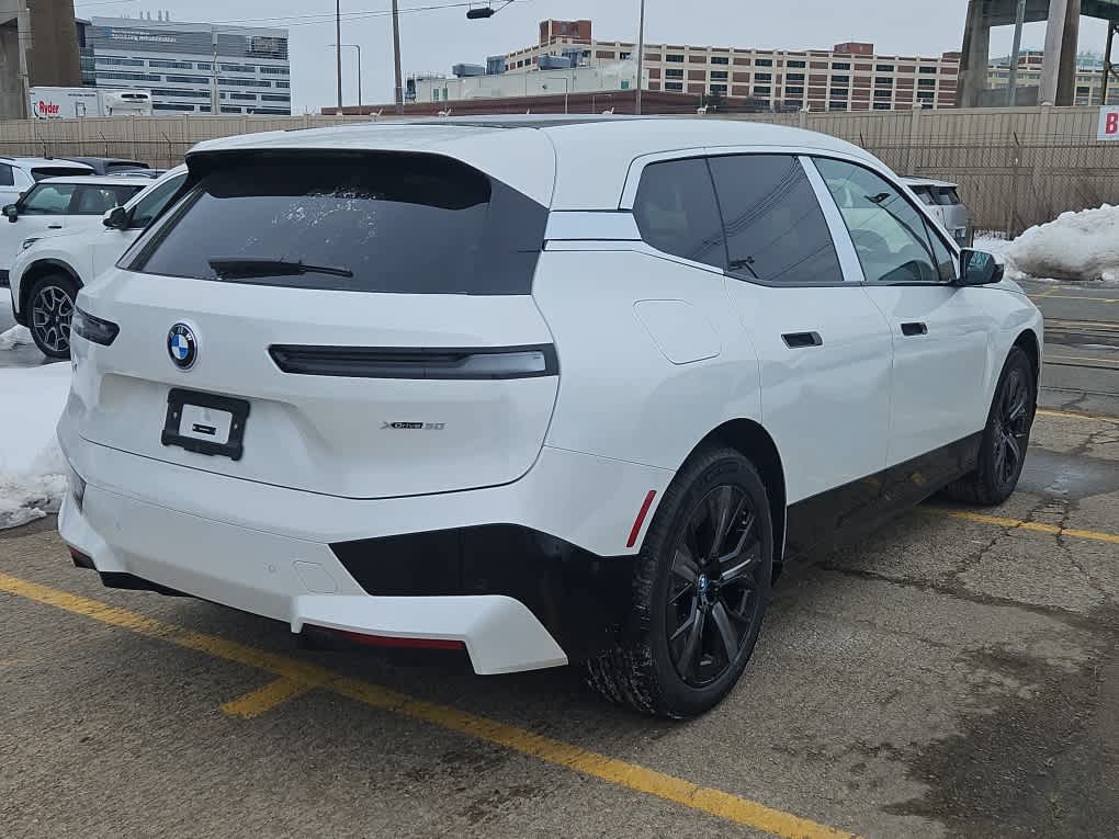 new 2025 BMW iX car, priced at $95,825