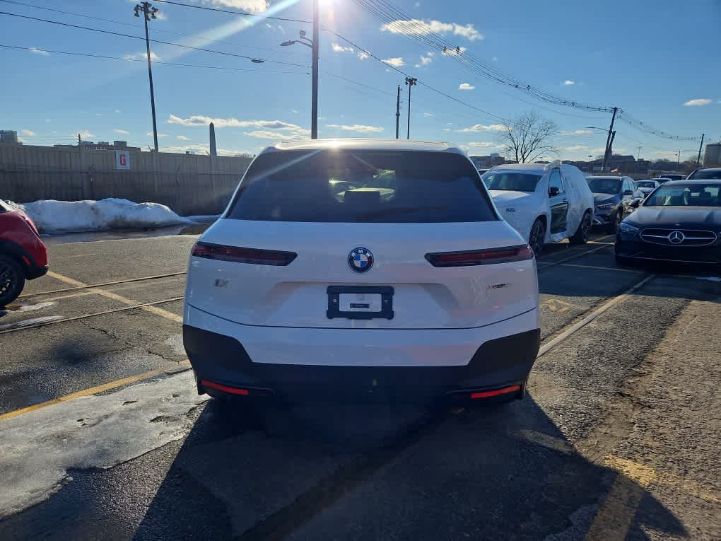 new 2025 BMW iX car, priced at $94,625