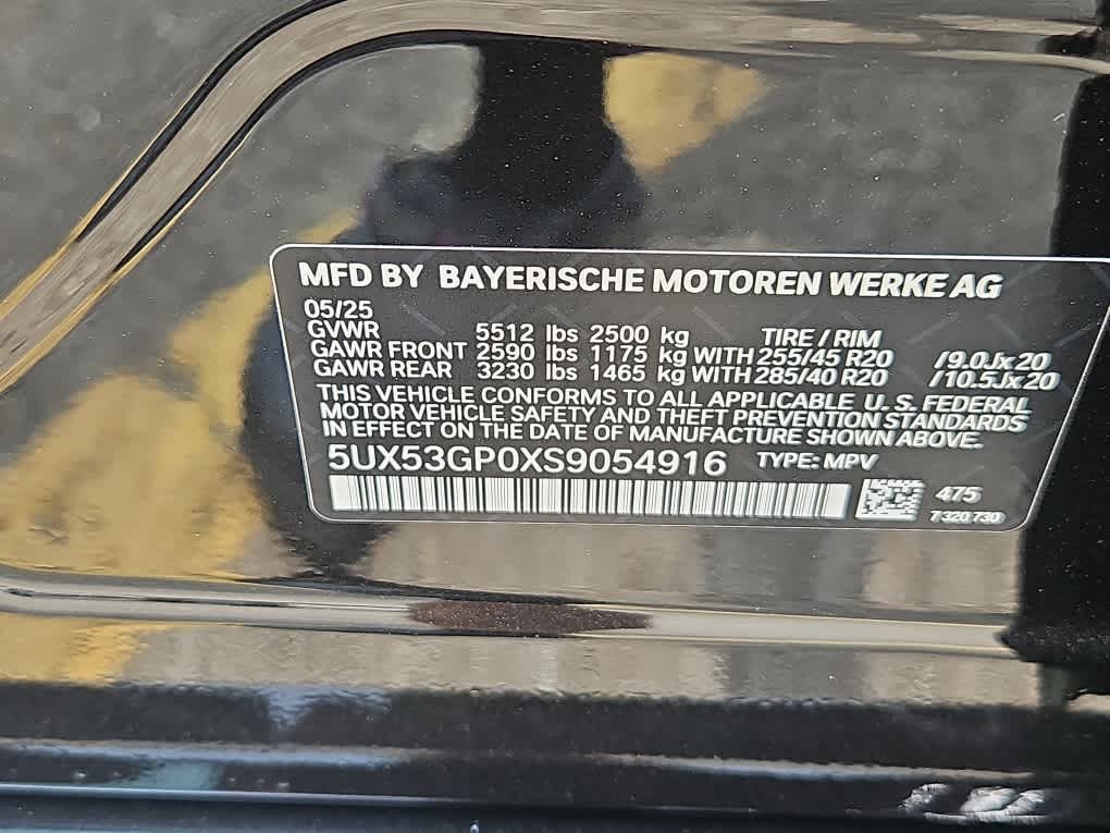new 2025 BMW X3 car, priced at $58,560