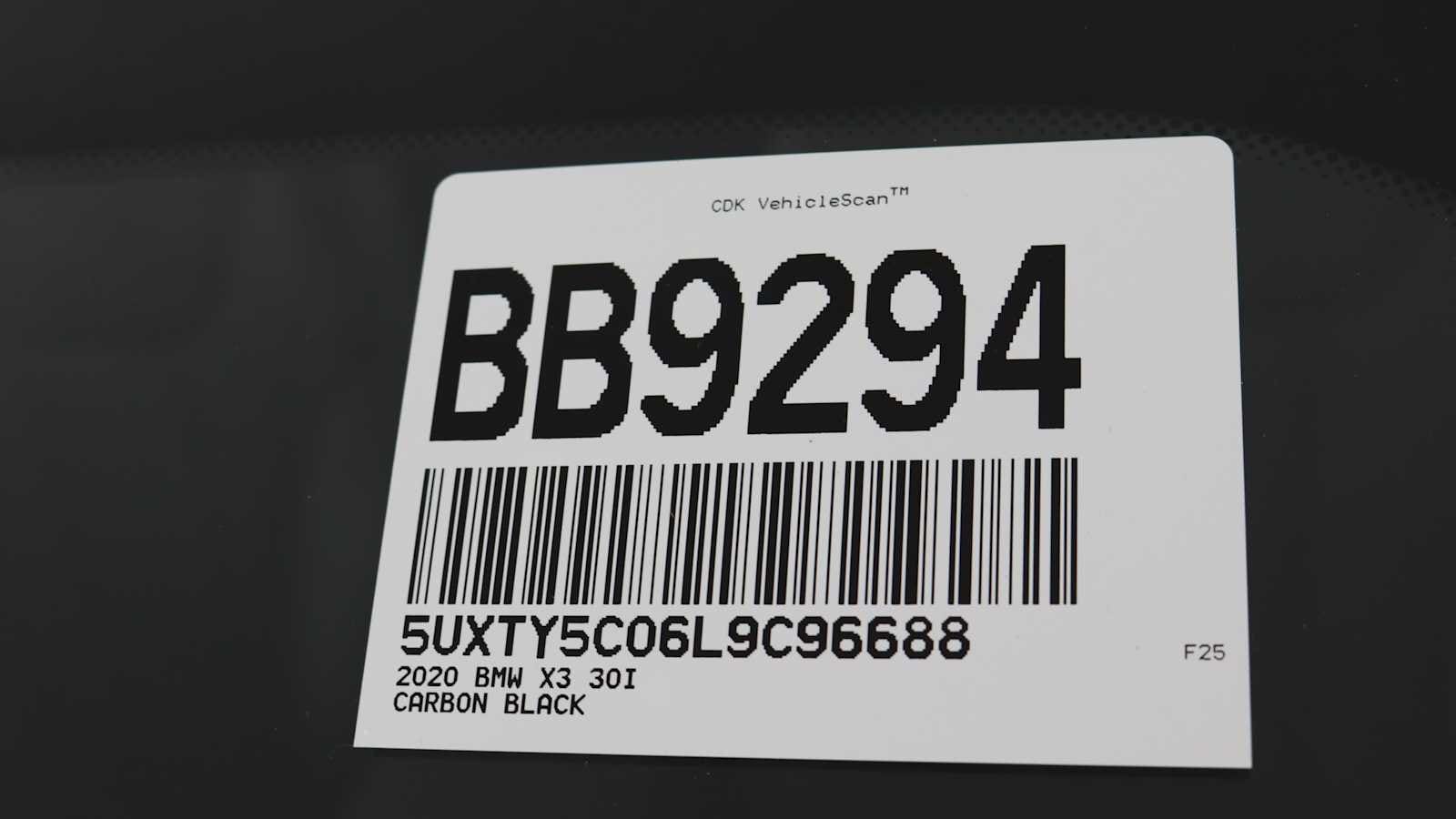 used 2020 BMW X3 car, priced at $31,598