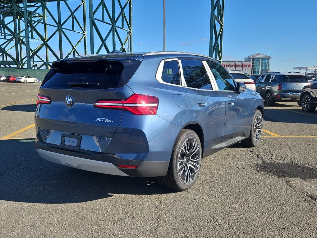 new 2025 BMW X3 car, priced at $56,275